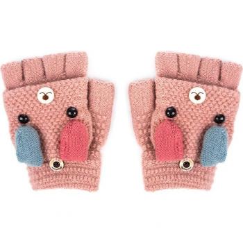 Winter Flap Mittens for Girls