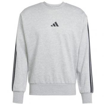 Adidas Sportswear Sweatshirt mit Label‑Print – Hellgrau, XL, Herren