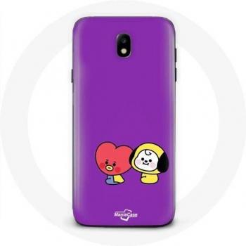 BTS BT21 Tata V Chimmy Jimin Phone Case for Samsung Galaxy J5 2017