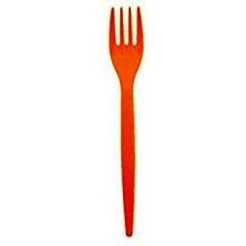 Bibo Arancione Forchette Monouso 20 Pezzi