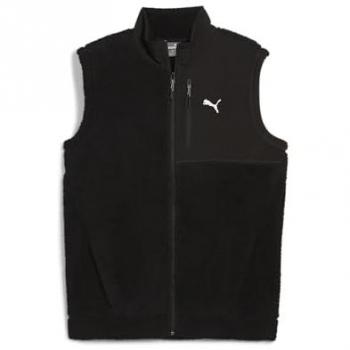 PUMA PERFORMANCE Fleeceweste mit Logo-Stitching Modell 'OPEN ROAD', Größe XL