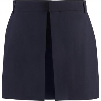 Women's Blue Wool Mini Skirt – Ami Paris, Size 40 (FSK028WV0026)