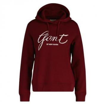 Sudadera Gant Script con Capucha