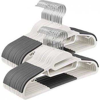 SONGMICS Premium Quality Plastic Suit Hangers
