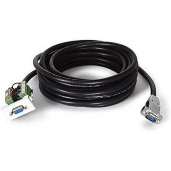 Pannello di collegamento VGA 5 m (Fonestar WP‑51V‑5) – Bianco RAL‑9003