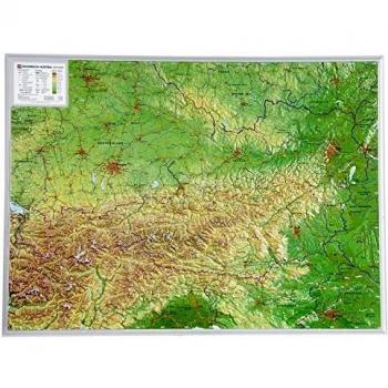 Georelief Österreich 1 : 800.000