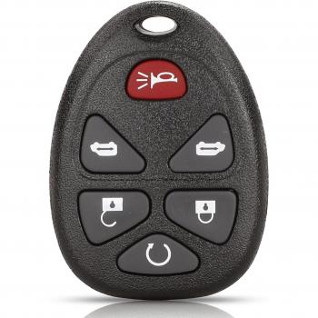 Kutery 6 Buttons Smart Remote Key Case for GMC Yukon