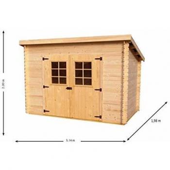 Abri de Jardin Habrita CH301