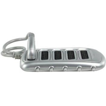 Valueline Splitting Box 5 Vie con Interruttori, Argento