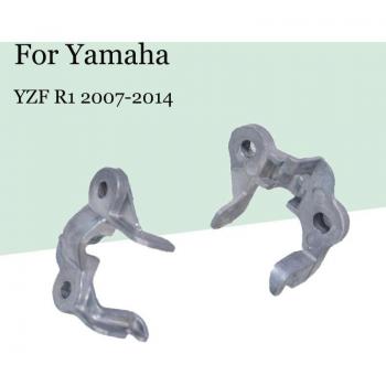 Cojín trasero de motocicleta con soporte de fijación y cerradura para YZF R1 2007
