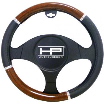 Coprivolante 39 cm x 4 cm Poliuretano PU Nero, Legno, Alluminio