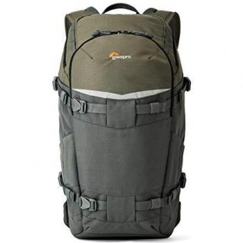 Lowepro Flipside 350 AW, Sac à Dos pour Appareil Photo Reflex et Objectifs, Sacoche de Photographe Hybride pour Accessoires, Tablette, Trépied, Gris