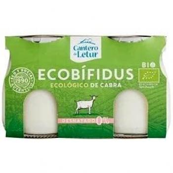 Yogur bio de cabra desnatado El Cantero de Letur 2x125g