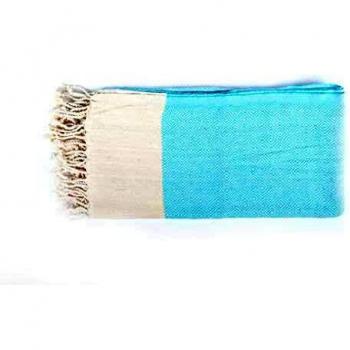 Pesthemal de Bonamaison, coton multicolore 98 × 172 cm