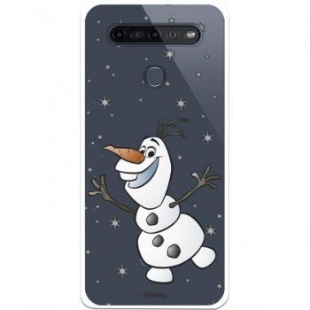Funda transparente Disney Olaf para Huawei P40 Lite 5G con diseño Frozen