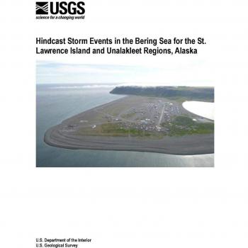 Hindcast Storm Events in the Bering Sea for the St. Lawrence Island and Unalakleet Regions, Alaska