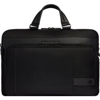 Piquadro Classic Black Laptop Carrier – 15.6