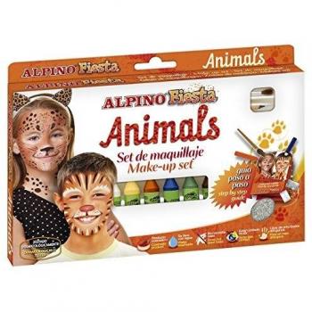 Herso DL000111 Maquillaje Alpino Fiesta Set Animales 6 Colores x 5gr