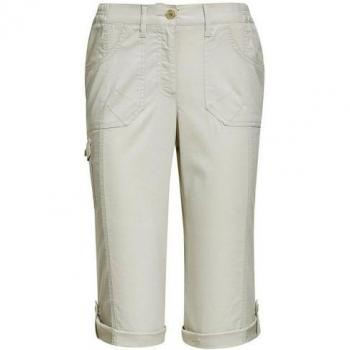 Goldner Capri-Kleidung Beige, Gr. 23 – Krempelbare Funktionshose