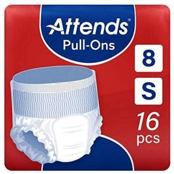 Attends Slip Pull-On 8 Small