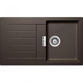 Goldbraune Granitspüle Primus D‑100 (Schock), 86 × 50 cm – CRISTALITE-Design