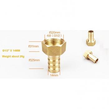 Accesorio de tubería BSPP NuoNuoWell ½″ (6–19 mm) – set de 2