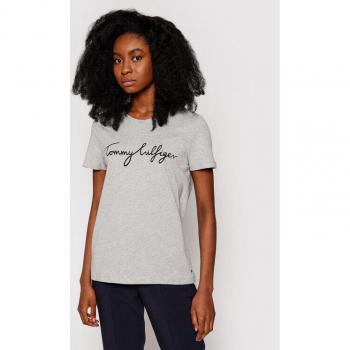 Camiseta Gris Tommy Hilfiger Mujer XXS