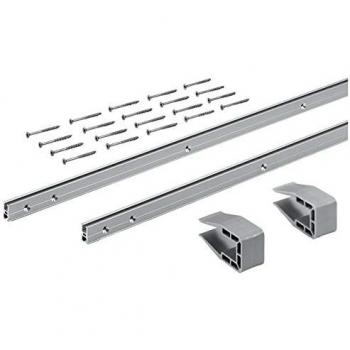 Hettich Möbelausstattung: SlideLine M Profilset (18 mm x 2500 mm)