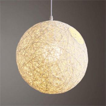 Concise Rattan Pendant Lampshade