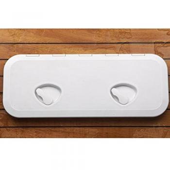 Portello calpestabile AAS 243x607 con viti coperte bianco per imbarcazioni