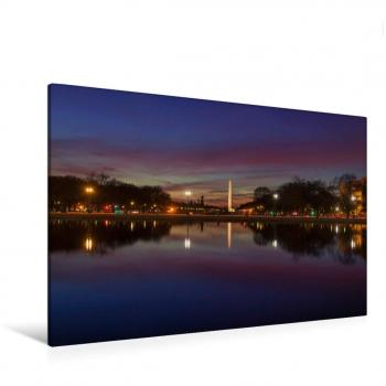 CALVENDO Textil-Leinwand 120x80 cm – Washington D.C., Originalkunst von Johann Schörkhuber