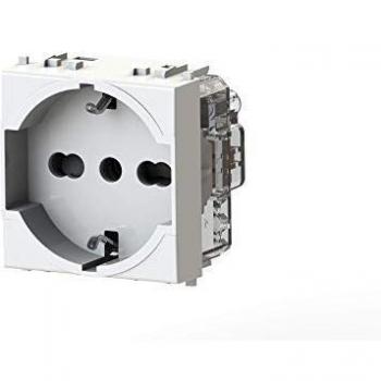 Prise Vimar Plana P40 2p+t 16a Blanche