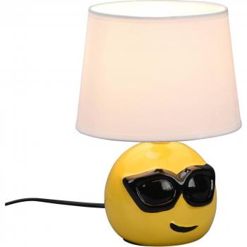 Lámpara de Mesa Coolio Smiling Blanco Reality