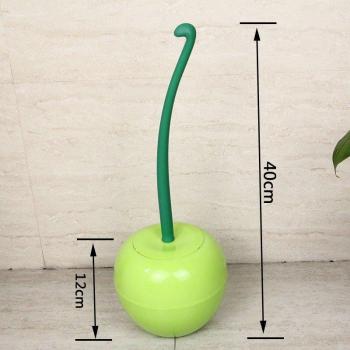 Cute Cherry Bathroom Cleaning Set
