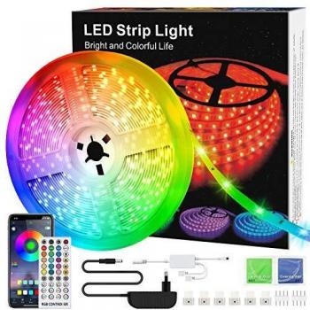 Music Sync LED Strip 6 m – WeisiJi RGB‑Lichtkette