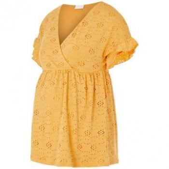 T-shirt Mamalicious de grossesse TESS MLDINNA Marigold