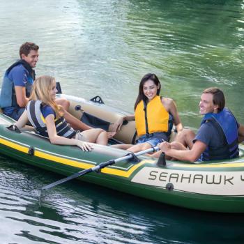 Gommone Intex Seahawk 4 con Remi e Pompa Gonfiabile