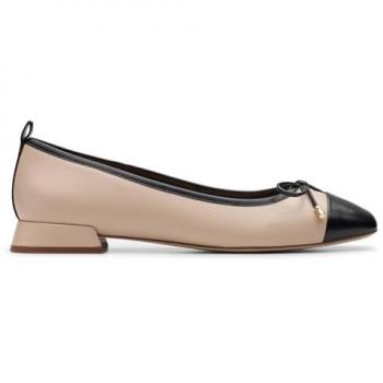 Poppy Sand Combination Leather Slip-On by Clarks