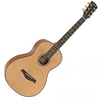 Parlour Electro Acoustic Guitar by Gear4music Natural