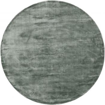 Tapis Rond en Viscose Vert Pastel D 200