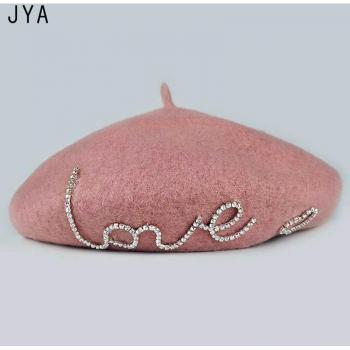 Gorro boina de punto para invierno