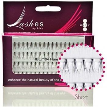 Flare Volumise Black Lashes – 96 Count (Small, Natural)