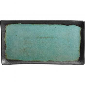 Vassoio Vega Dearborn GN 1/3 32.5x17.6x2 cm turchese rettangolare 6 pz