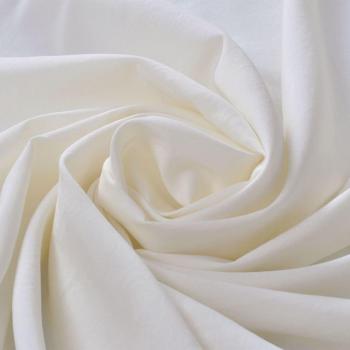 Tejido satinada color crema 1,45 x 20 m