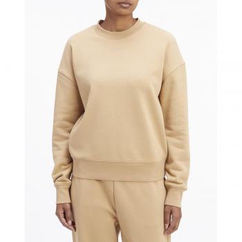Calvin Klein T-Shirt Nano Logo Beige Relaxed Fit
