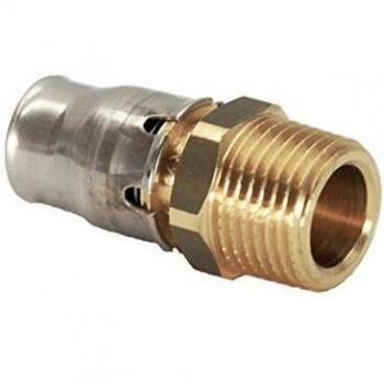 Raccordo Senza Attrezzi Alpex Plus 16 mm Maschio Fisso