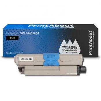Toner noir compatible OKI 44469804