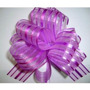Eleganza Satin Edge Organza Ribbon 15mm x 25m Fuchsia No.28