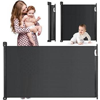 Nukido Flexibles Roll-Sicherheitstor, schwarz