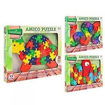 Lettere/Numeri Legnoland Puzzle legno 26 pezzi